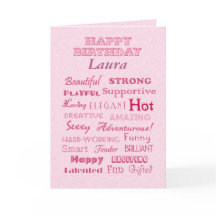 Laura Grattis på födelsedagen Ord of Pising