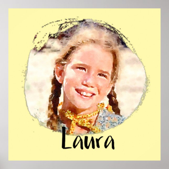 Laura Ingalls Wilder Poster (Framsidan)