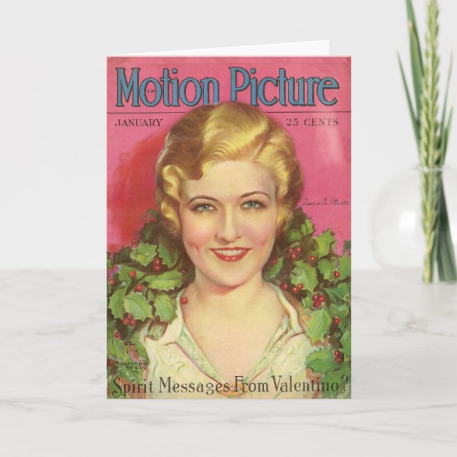 Laura LaPlante-julkort Helgkort (Framsida)