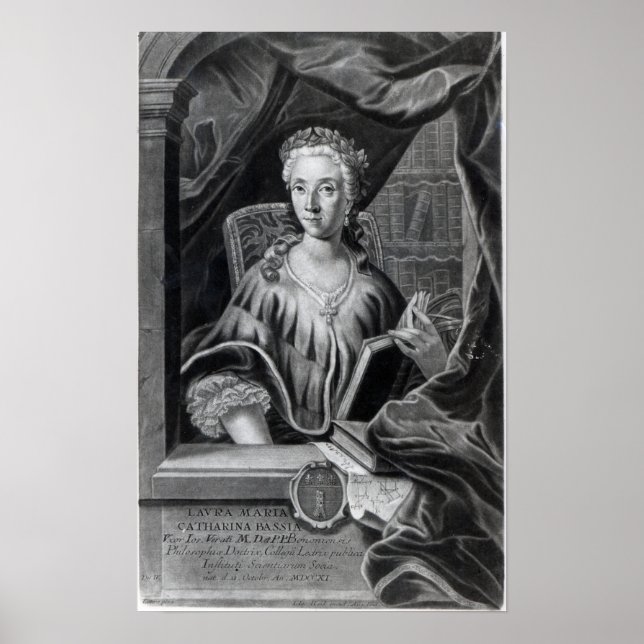 Laura Maria Caterina Bassi Poster (Framsidan)