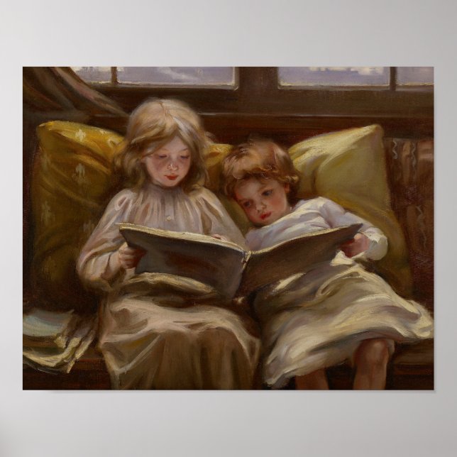 Laura Muntz Lyall - Intressant berättelse Poster (Framsidan)