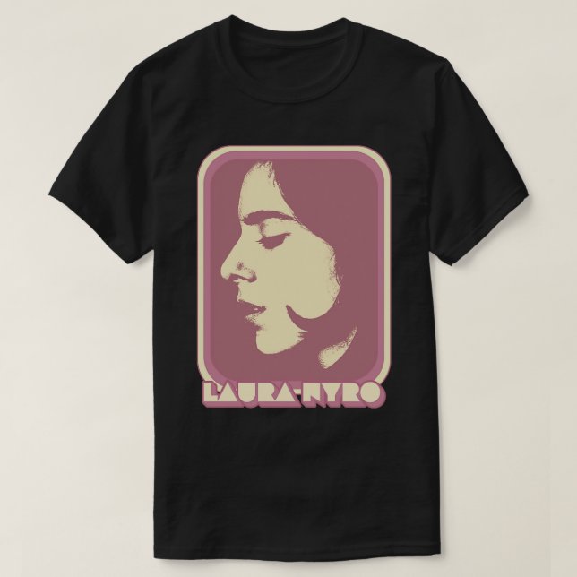 Laura Nyro Retro 70s Stil Fläkt Art Design 1 T Shirt (Design framsida)