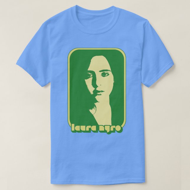 Laura Nyro Retro 70s Stil Fläkt Art Design 2 T Shirt (Design framsida)