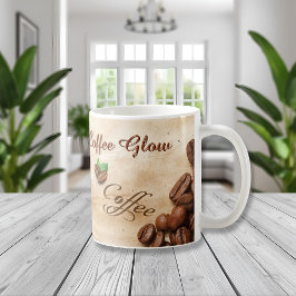 Lauras mysiga kaffeglöd-muggdesign kaffemugg
