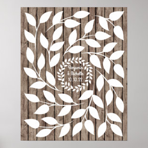 Laurel - 50 Namnteckning Guest Bok Alternative Poster