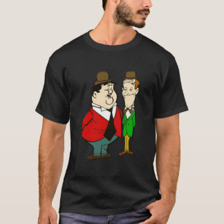 Laurel and Hardy cartoon Classic T Shirt