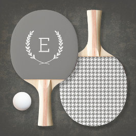 Laurel Crest Monogram Pingisracket