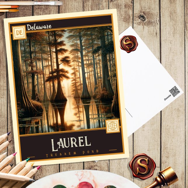 Laurel, Delaware | Gammal vykort (Skapare uppladdad)