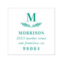 Laurel Gren | Elegant Monogram-Returadress