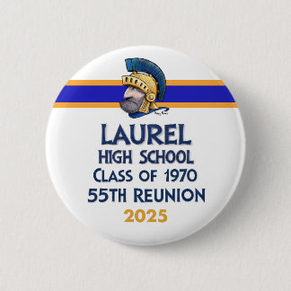 Laurel High Class of 1970 55th Reunion Button Knapp