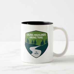 Laurel Highlands Hiking Trab Två-Tonad Mugg