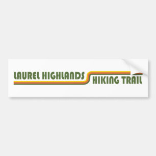 Laurel Highlands Hiking Trail Pennsylvania Bildekal