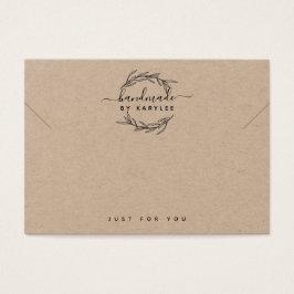 Laurel Löv Necklace Bracelet Visning Card Visitkort