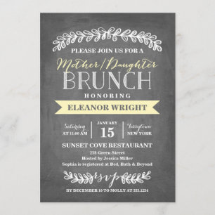 Laurel Mor DaughBrunch Inbjudningar