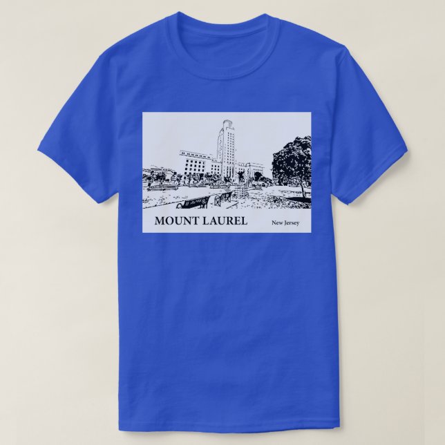 Laurel New jersey 2 T Shirt (Design framsida)