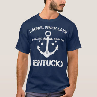 LAUREL RIVER LAKE KENTUCKY Funny Fishing Camping T Shirt
