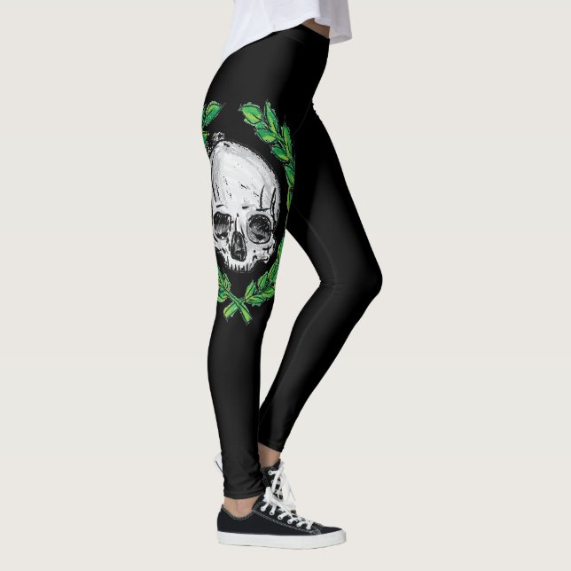 Laurel Skull Leggings (Höger)