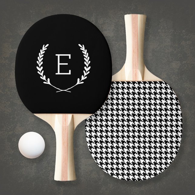 Laurel Vapensköld Monogram Pingisracket (Skapare uppladdad)