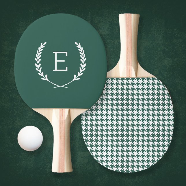 Laurel Vapensköld Monogram Pingisracket (Skapare uppladdad)