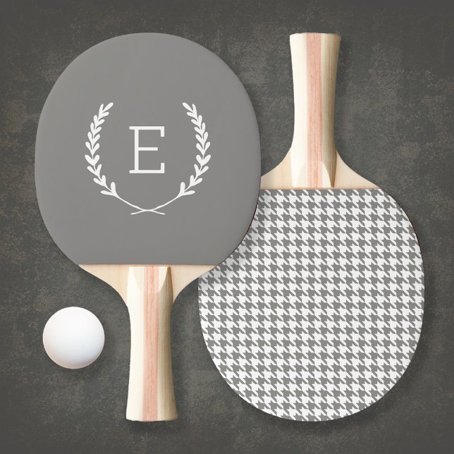 Laurel Vapensköld Monogram Pingisracket (Skapare uppladdad)