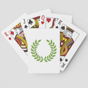 Laurel WAN (antikens grekiska symbol) Casinokort