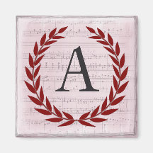 Laurel Wandan Lakan Music Monogram Initial A