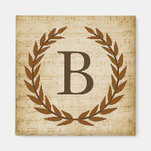 Laurel Wandan Lakan Music Monogram Initial B
