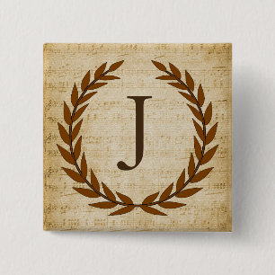 Laurel Wandan Lakan Music Monogram Initial J Knapp