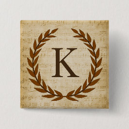 Laurel Wandan Lakan Music Monogram Initial K Knapp