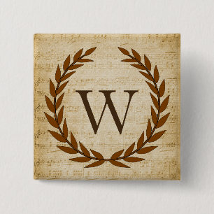 Laurel Wandan Lakan Music Monogram Initial W Knapp