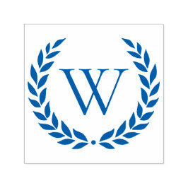 Laurel Wandean Monogrammed Initial Självfärgande Stämpel