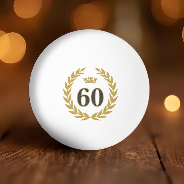 Laurel Wandeand och Krona 60:e födelsedagen Pingisboll (Skapare uppladdad)