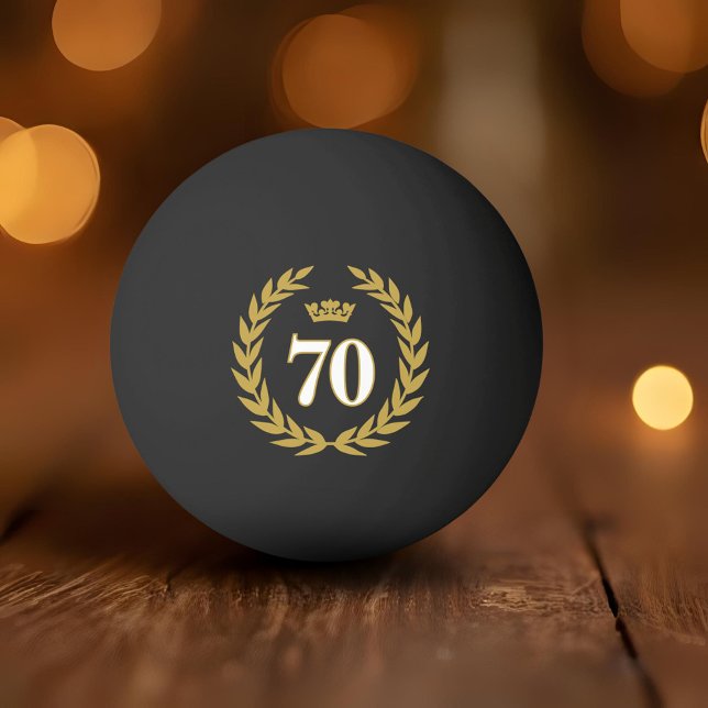 Laurel Wandeand och Krona 70:e födelsedagen Pingisboll (Skapare uppladdad)