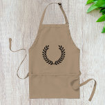Laurel Wandeapron Förkläde<br><div class="desc">En lagerkrans är en intressant design. Den är gjord av kvistar som ska bäras på huvudet från grekisk mytologi. Det här är en underbar tittar lagerkrans. Du kan tänka dig att bära den. Utformningen av lagret ser underbar ut på den här plattan. Perfekt för dig själv eller som gåva</div>