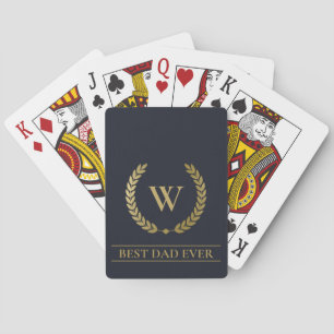 LAUREL WREATY INITIAL BÄSTA PAPPA CASINOKORT