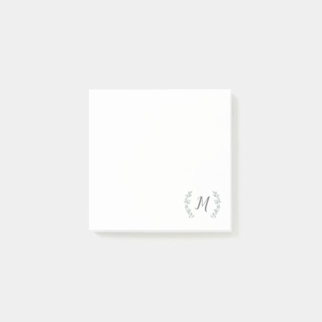 Laurellöv Monogram  Post-it Block (Framsida)