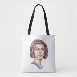 Lauren Bacall Porträtt Tygkasse