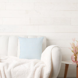 Lauren Bright Blue Gingham Kudde