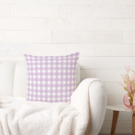 Lauren Gingham Lila Kudde