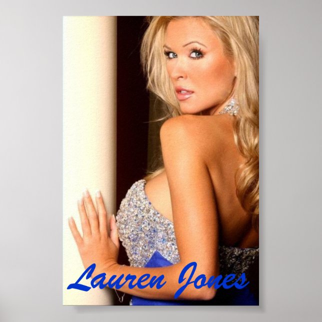 Lauren Jones Poster (Framsidan)
