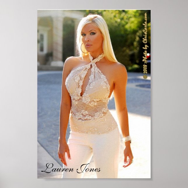 Lauren Jones Poster (Framsidan)