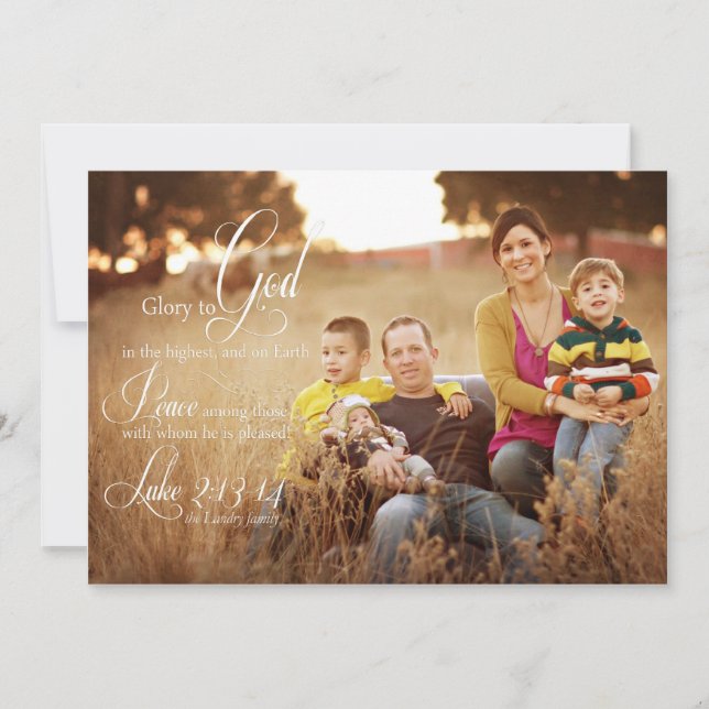 Lauren Landrys julkort (Framsida)