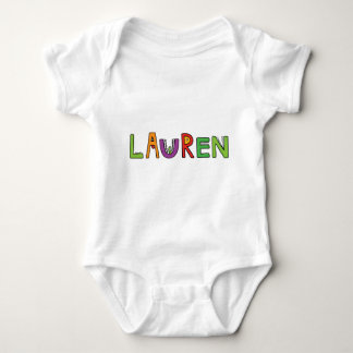 "Lauren" monsterbrev T-shirt
