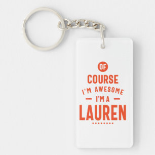 Lauren Personlig Namn Birthday Gift