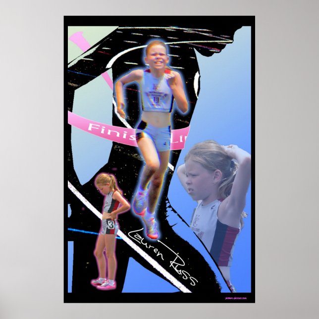 Lauren Russ Track Poster (Framsidan)