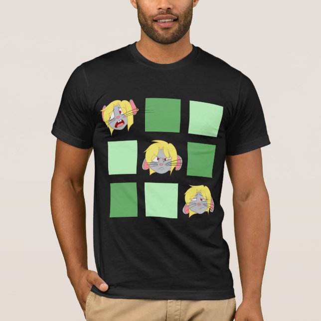 Lauren Squares Tee Shirt (Framsida)