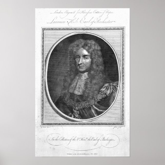 Laurence Hyde, 1:a Earl of Rochester Poster (Framsidan)