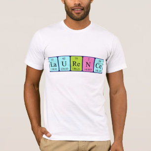 Laurence Periodiska skjortan bord namn T Shirt