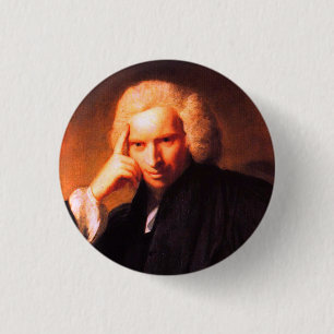 Laurence Sterne (målning av Herr Joshua Reynolds) Knapp