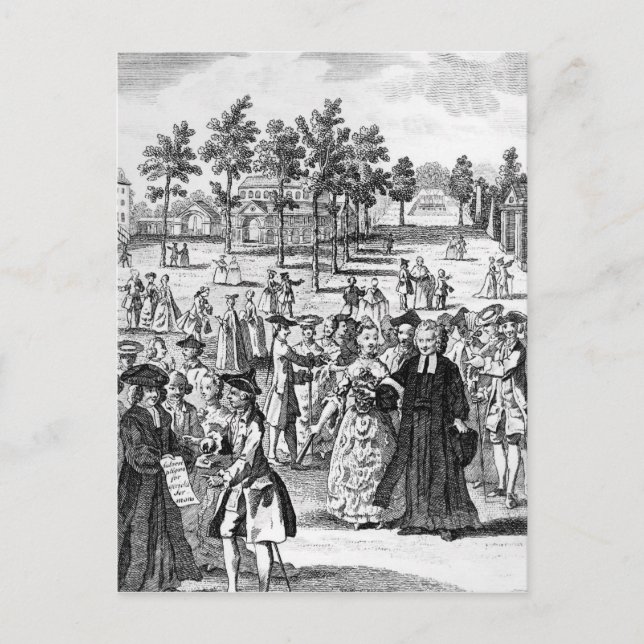 Laurence Sterne Vykort (Framsida)